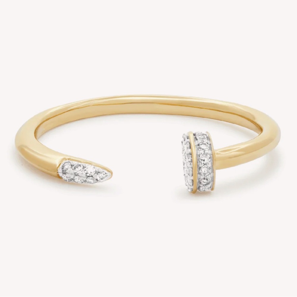 Stone and Strand Fine Nailed It Pave Diamond Ring